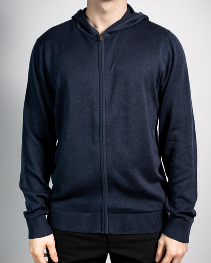 FULLZIP HOODIE NAVY BLUE