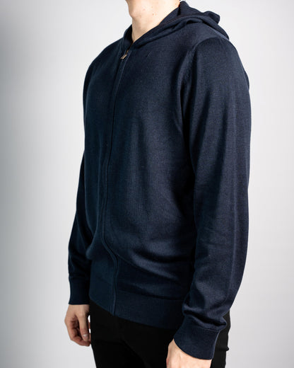 FULLZIP HOODIE NAVY BLUE