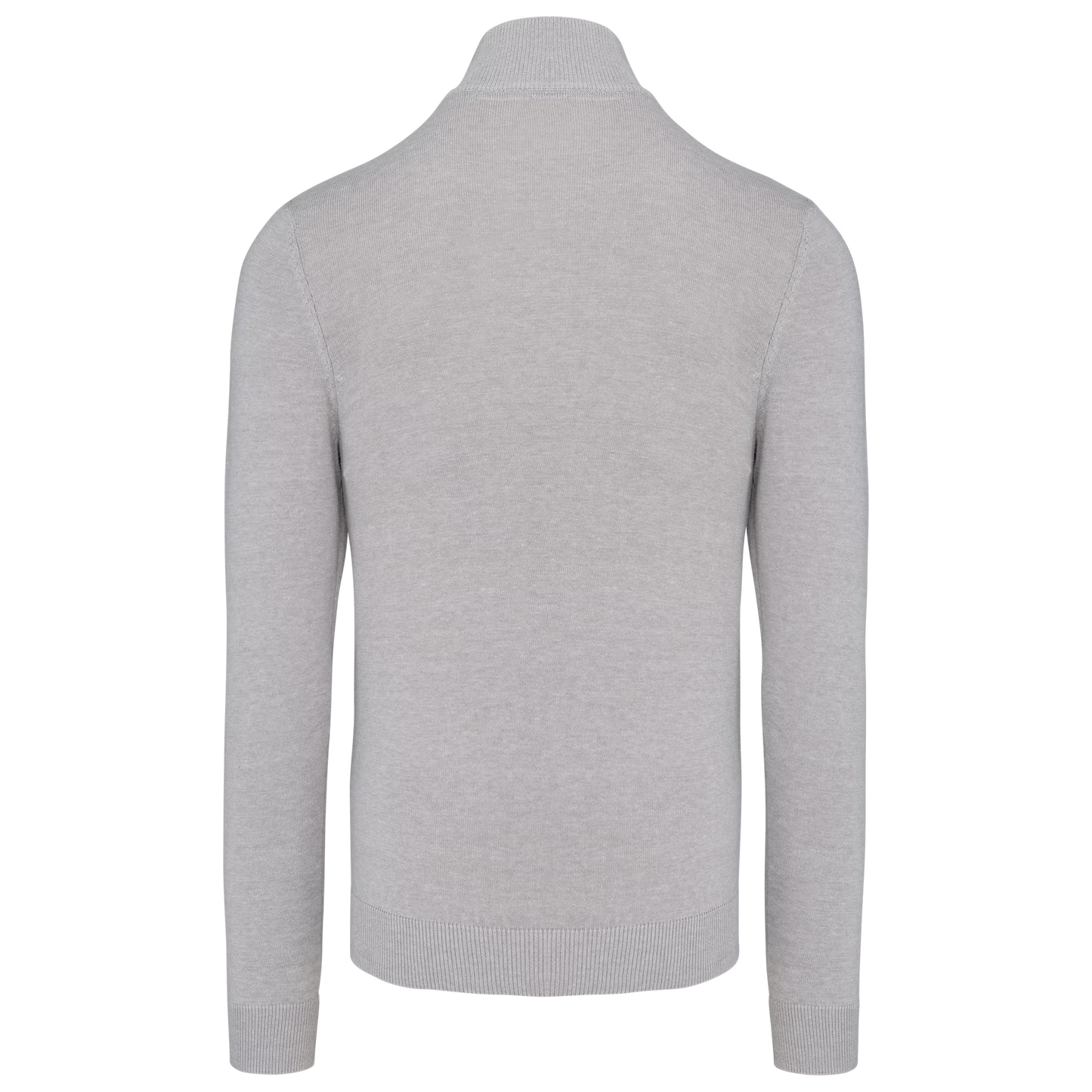 FULLZIP SWEATER LIGHT GREY