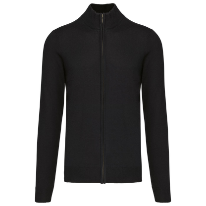 FULLZIP SWEATER BLACK