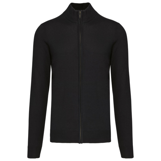 FULLZIP SWEATER BLACK