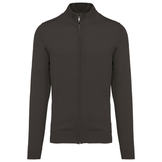 FULLZIP SWEATER ANTHRACITE