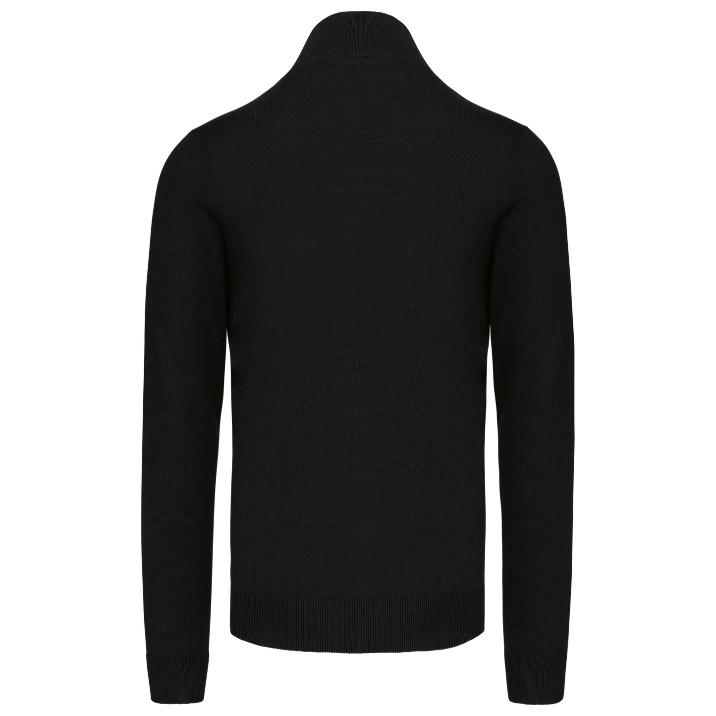 HALFZIP SWEATER - BLACK