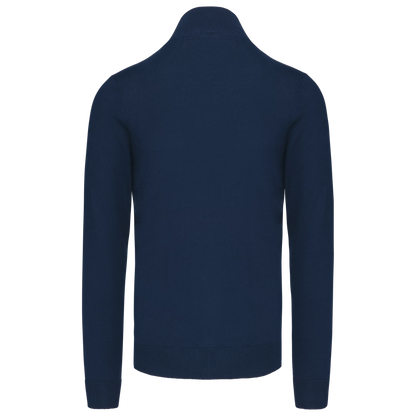 HALFZIP SWEATER - NAVY BLUE