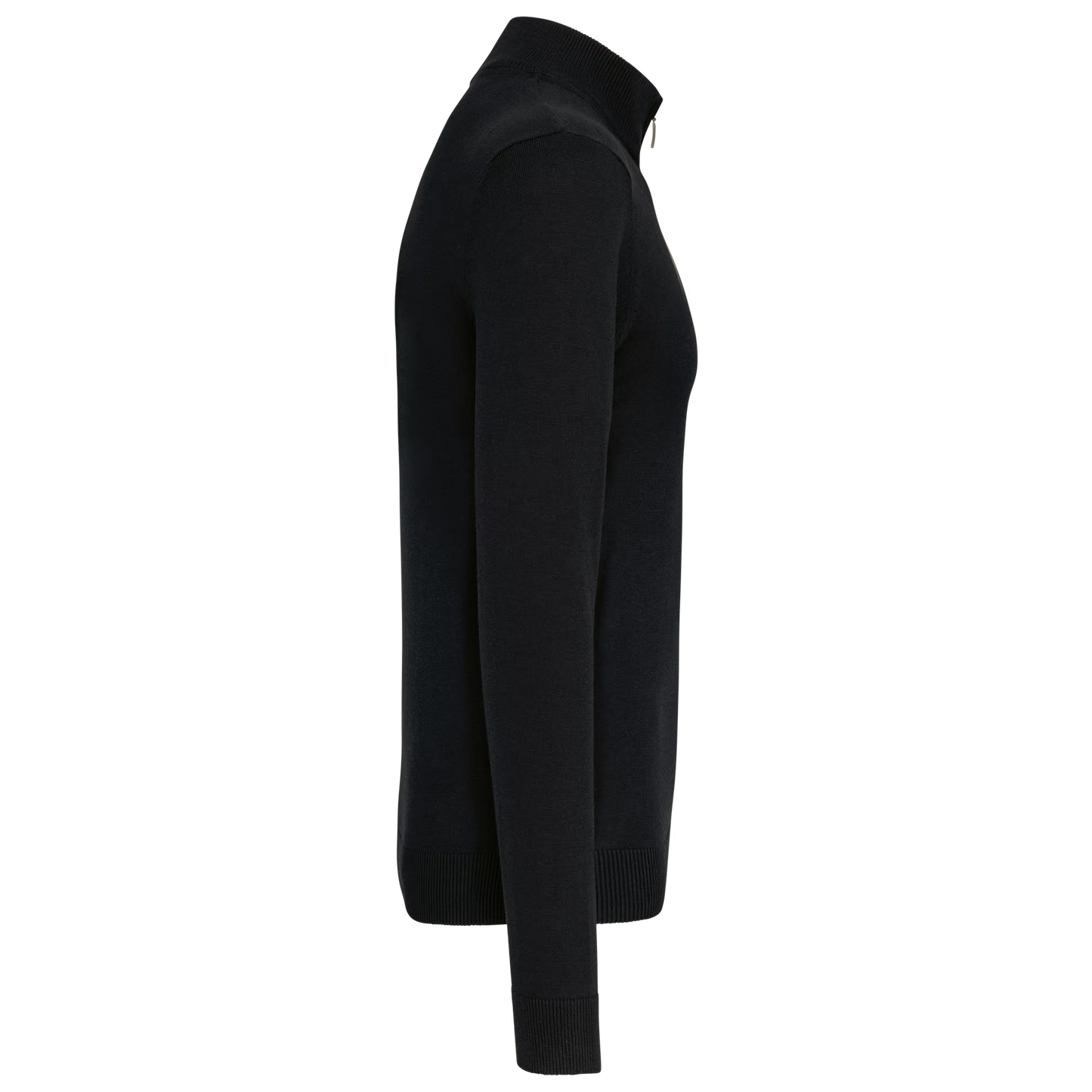 HALFZIP SWEATER - BLACK