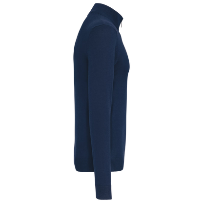 HALFZIP SWEATER - NAVY BLUE