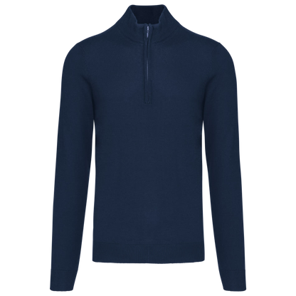 HALFZIP SWEATER - NAVY BLUE
