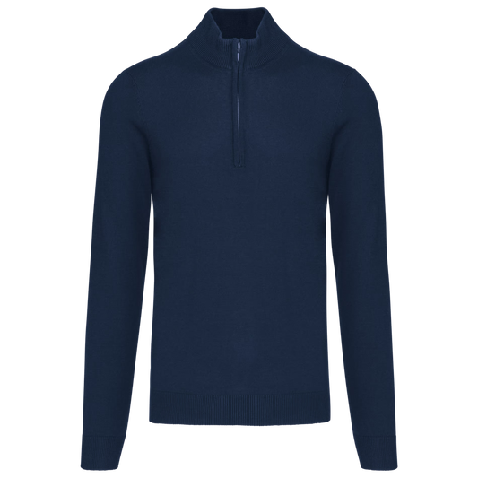 HALFZIP SWEATER - NAVY BLUE