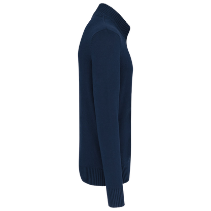 FULLZIP SWEATER NAVY BLUE