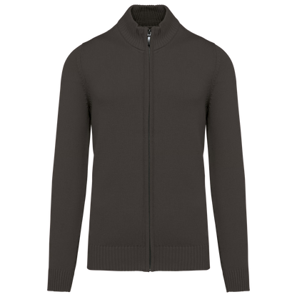 FULLZIP SWEATER ANTHRACITE