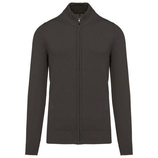 FULLZIP SWEATER ANTHRACITE