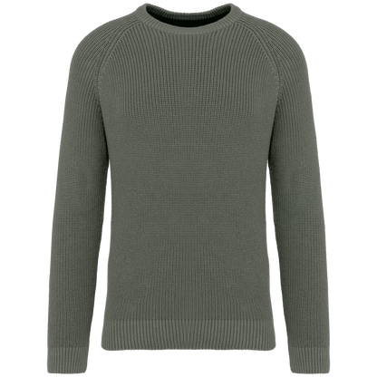MERINO WOOL SWEATER - ARMY GREEN