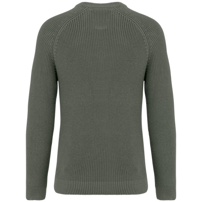 MERINO WOOL SWEATER - ARMY GREEN