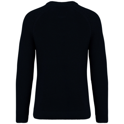 MERINO WOOL SWEATER - BLACK