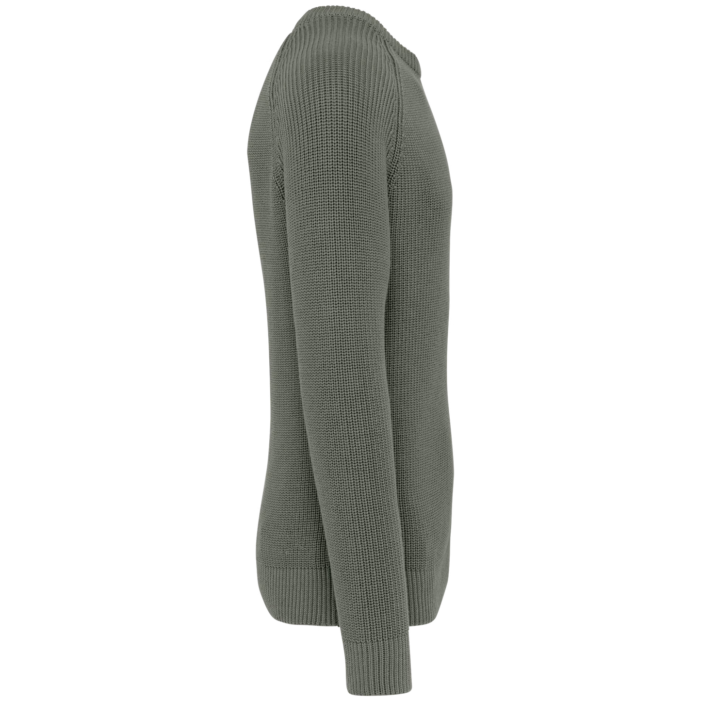 MERINO WOOL SWEATER - ARMY GREEN