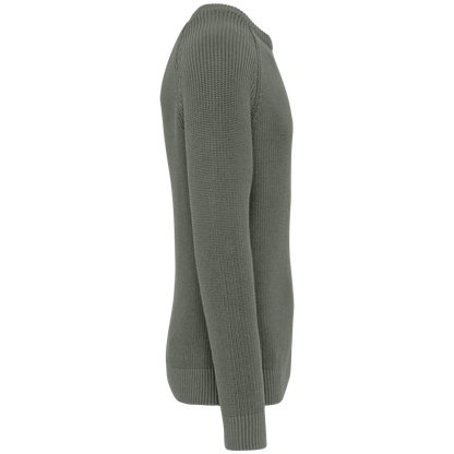 MERINO WOOL SWEATER - ARMY GREEN