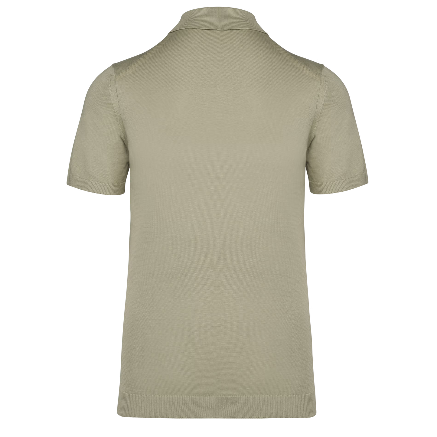 POLO SHIRT KNITTED - TAUPE